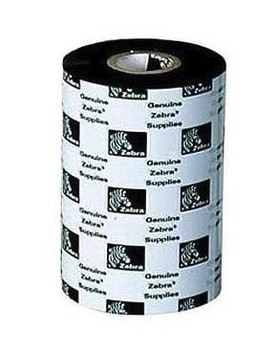 Zebra 01600BK08345 Wax Ribbon. 83mmx450m.1600. 01600BK08345