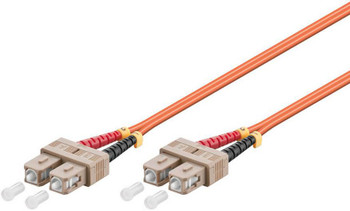 MicroConnect FIB2220005-2 SC/UPC-SC/UPC 0.5m 50/125 OM2 FIB2220005-2