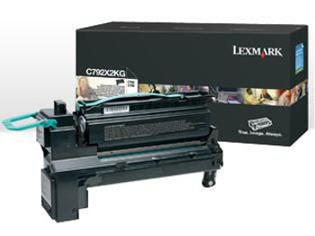 Lexmark C792X2KG Toner Black Pages 20.000 C792X2KG