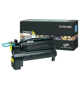 Lexmark C792X1YG Toner Yellow High Yield C792X1YG