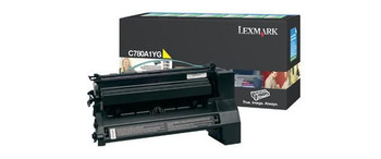 Lexmark C780A1YG Toner Yellow Return Program C780A1YG
