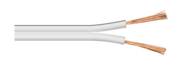 MicroConnect AUDSPEAKER2-100C Loudspeaker cable. 100m. white AUDSPEAKER2-100C