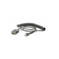 Zebra CBA-RF2-C09ZAR Cable RS-232. 2.8m. coiled CBA-RF2-C09ZAR