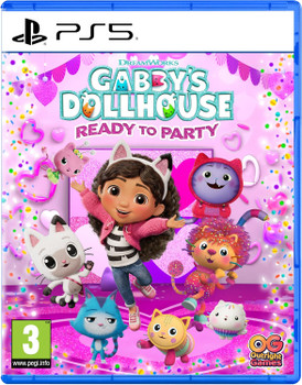 Gabby's Dollhouse Ready to Party Sony Playstation 5 PS5 Game