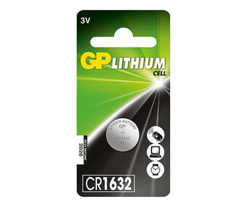 GP Batteries CR1632 1-P LITHIUM BUTTON CELL CR1632 103163