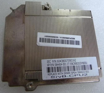 Hewlett Packard Enterprise 584422-001 Heatsink Svr B Cpu2 584422-001