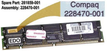 Hewlett Packard Enterprise 281859-001 BOARD.MEM.60ns 128MB DIMM EDO 281859-001