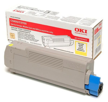 OKI 43324421 Toner Yellow 43324421