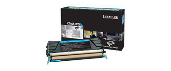 Lexmark X746A1CG Toner Cyan Return Program X746A1CG