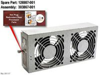 Hewlett Packard Enterprise 126987-001 FAN.PROCESSOR.HTPLG 126987-001