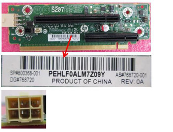 Hewlett Packard Enterprise 800368-001 PCA FLOM X16X8 RISER APOLLO 800368-001
