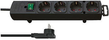 Brennenstuhl 1153100100 Power extension 2 m 4 AC 1153100100