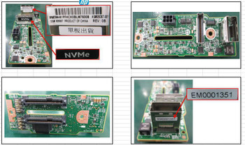 Hewlett Packard Enterprise 875064-001 SPS-PCA 2-SFF SAS REAR BKPLN 875064-001