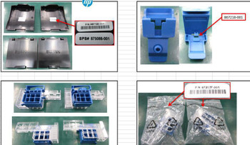 Hewlett Packard Enterprise 875066-001 SPS-BLANK FAN+LATCH 875066-001
