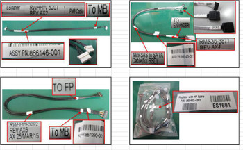 Hewlett Packard Enterprise 869483-001 BLEKIT:CTRL/SASTOHDDSSD/MEZZ 869483-001