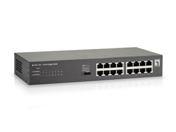 LevelOne GEU-1621 Switch 16x GBit 19" GEU-1621