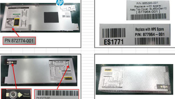 Hewlett Packard Enterprise 877964-001 SPS-TOP COVER BL460C GEN10 877964-001