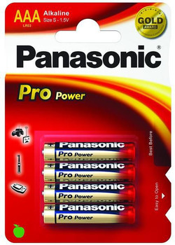 Panasonic LR03PPG/4BP LR03PPG. Alkaline. 1.5V LR03PPG/4BP