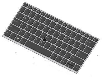 HP L15500-051 Keyboard FRENCH L15500-051