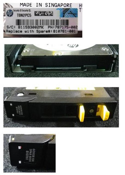 Hewlett Packard Enterprise 810761-001 DRV 600GB HDD SAS10K SFF 810761-001