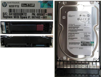 Hewlett Packard Enterprise 867462-001 HDD G5 1TB 6G 7.2K LFF SAS 867462-001