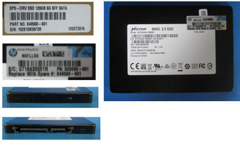 Hewlett Packard Enterprise 849500-001 SSD 128GB 6G SFF SATA 849500-001