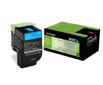 Lexmark 80C20C0 Toner Cyan 80C20C0