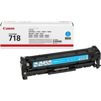 Canon 2661B014 Toner 718 cyan 2.900 S.. 2661B014