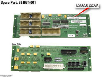 Hewlett Packard Enterprise 231674-001 BD.BLACKPLANE 231674-001