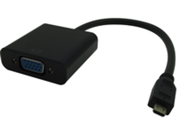 MicroConnect HDMIDVGAB HDMI Micro - VGA adapter M-F HDMIDVGAB
