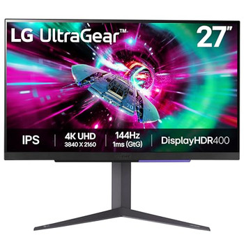 Lg 27Gr93u-B Ultragear 27 " 3840 X 2160 Pixels 4K Ultra Hd Ips Panel Hdmi Displa 27GR93U-B.AEK