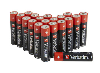 Verbatim 49877 ALKALINE BATTERY AA 20 PACK 49877