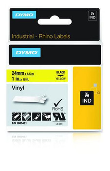 DYMO 1805431 RHINO BAND IND VINYL 24MM/5.5M 1805431