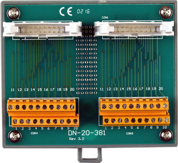 ICP DAS 45918 I/O Connector Block with DIN-R 45918