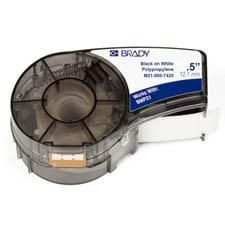 Brady M21-500-7425 Black on White Polypropylene M21-500-7425