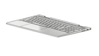 HP L93119-041 TOP COVER NFB W KB SBK GR L93119-041