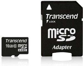 Transcend TS16GUSDU1 SDHC Micro UHS-1 16GB Class 10 TS16GUSDU1