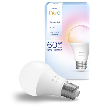 Philips Hue Essential WCA 806 A60 E27 1P EU Smart bulb Bluetooth White Synthetic 929004235401