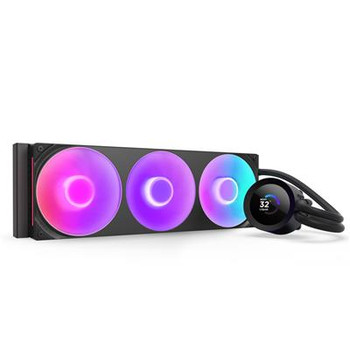 Nzxt Kraken Plus 360 Rgb Black Liquid Cpu Cooler RL-KR360-B2
