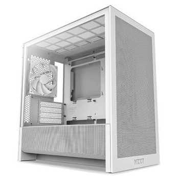 Nzxt H3 Flow Mid Tower Case White M-Atx/M-Itx CC-H31FW-01