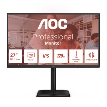 AOC 27E4U 68.6 cm 27" 1920 x 1080 pixels Full HD LED 4 ms Black 27E4U