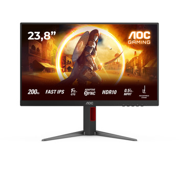 AOC G4 24G4HA 60.5 cm 23.8" 1920 x 1080 pixels Full HD LED 1 ms Black Red 24G4HA