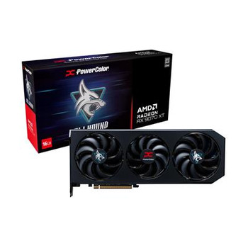 Powercolor Radeon Rx 9070 Xt Oc Hellhound 16Gb Gddr6/Pci Express 5.0/3010Mhz/200 RX9070XT 16G-L/OC