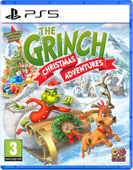 The Grinch Christmas Adventures Holiday Edition Sony Playstation 5 PS5 Game