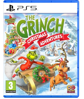 The Grinch Christmas Adventures Holiday Edition Sony Playstation 5 PS5 Game