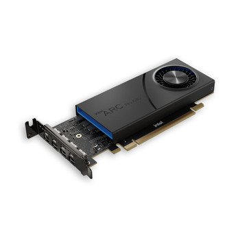 Intel Arc Pro A40 Arc Pro A40 6 GB GDDR6 96 bit 7680 x 4320 pixels PCI Express x 23P6PA00BA10P