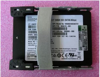 Hewlett Packard Enterprise 873783-001 SSD 240GB 6G SFF SATA RI PLP 873783-001