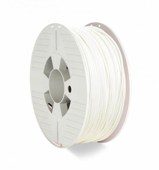 Verbatim 55328 PLA 3D Filament. White 55328