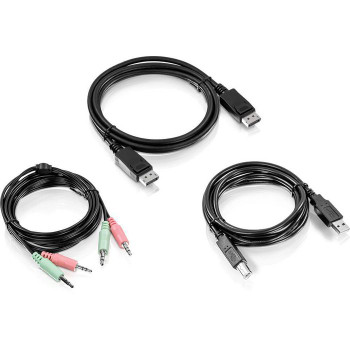 TrendNET TK-CP06 6 ft.DisplayPort.USB.and Audio TK-CP06