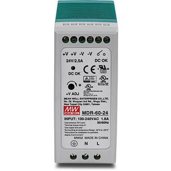 TrendNET TI-M6024 DIN Rail 24V 60W Power Supply TI-M6024 TrendNET TI-M6024 DIN Rail 24V 60W Power Supply TI-M6024